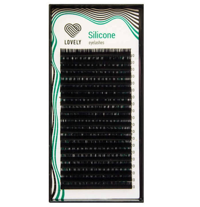 

Ресницы Lovely "Silicone" - 20 линий C, 0.10, 6
