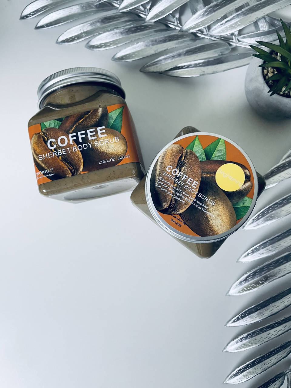 

Скраб для тела с кофе Wokali Coffee Sherbet Body Scrub