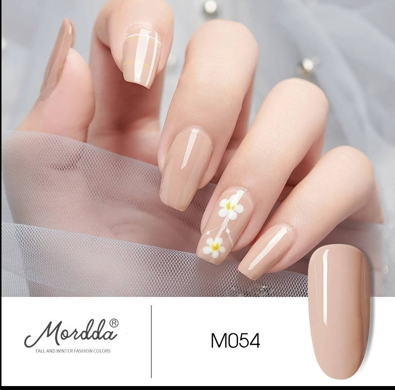 

8мл. Гель лак для ногтей Mordda под Уф Лед лампу Нюд 54