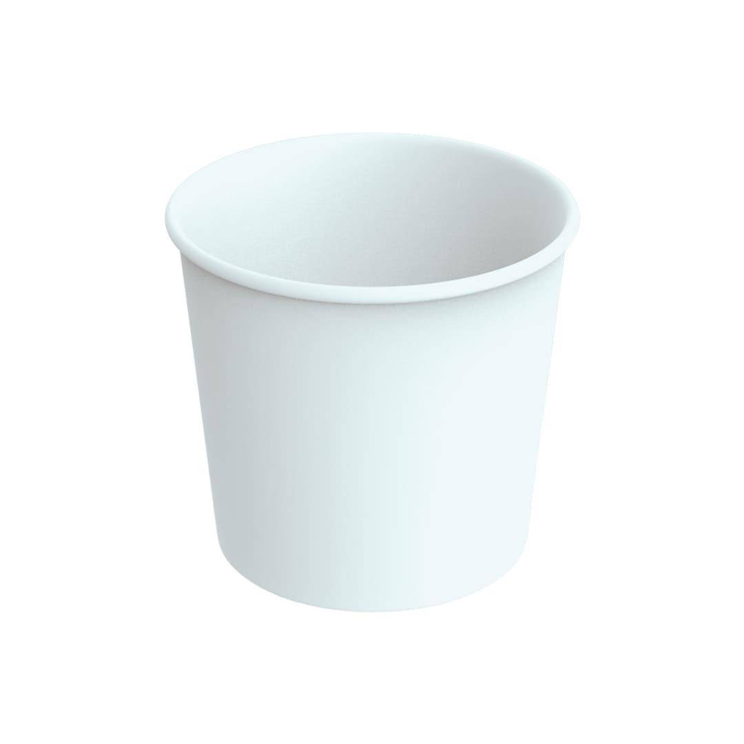 

Стакан одноразовый бумажный 110 мл. Белый