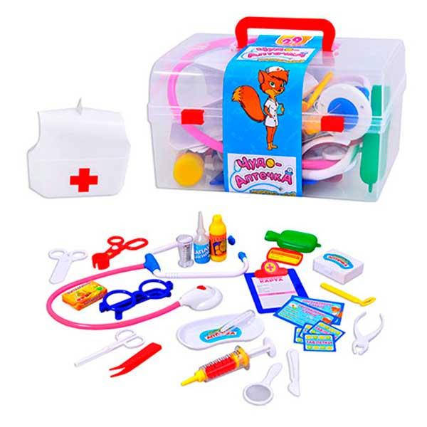 

Доктор "Волшебная аптечка" (29 предметов, в чемодане)