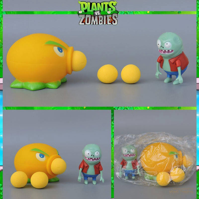 

Растения против зомби | Plants vs Zombies Игровой набор №22 Цитрон Динька (Растения стреляют шариками )