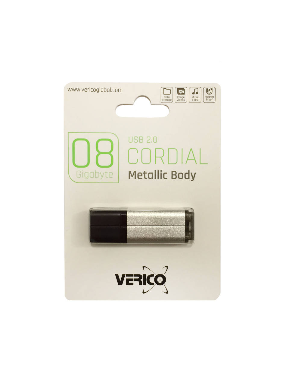 

Флеш накопитель Verico USB 8Gb Cordial оригинал, Серый