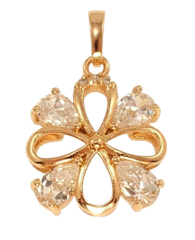 

Кулон Xuping Позолота 18K "Декоративный цветочек"