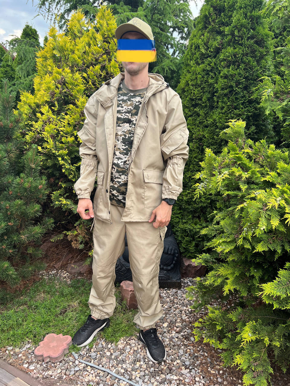 

Тактический костюм горка, олива, материал рипстоп