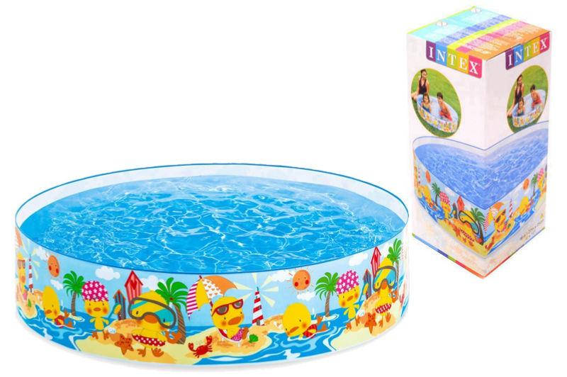 

Бассейн каркасный INTEX "Утиный риф" круглый в коробке р.122х25см 58477