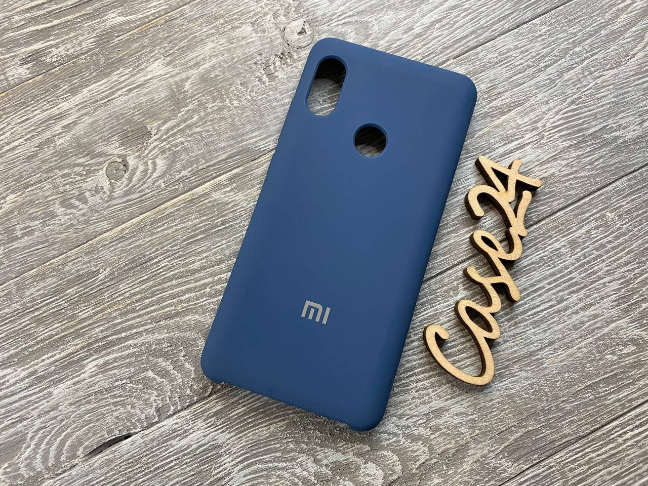 

Чехол Soft touch для Xiaomi Redmi Note 5 (8 цветов) синий