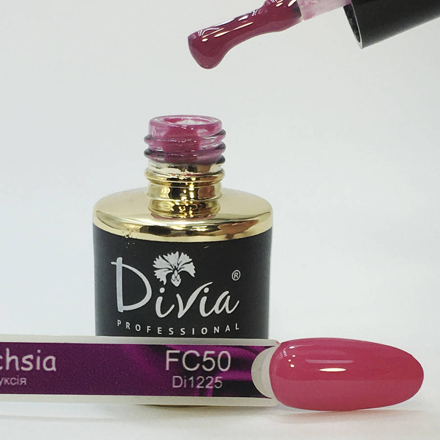 

Divia Гель-лак для ногтей Fuchsia №FC50