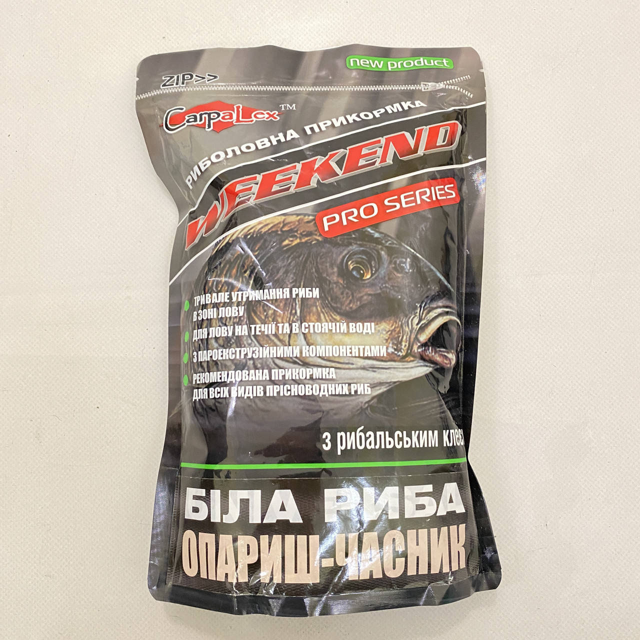 

Прикормка Carp aLex Карась-Короп, "опариш-часник" 900г