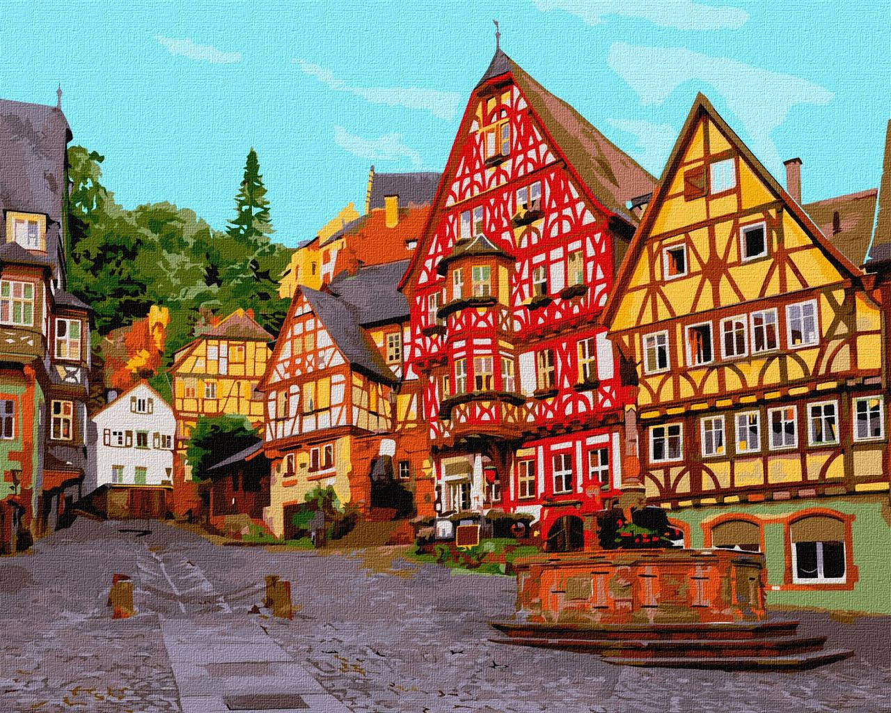 

Картина по номерам Яркая Германия Идейка 40 х 50 KHO3609