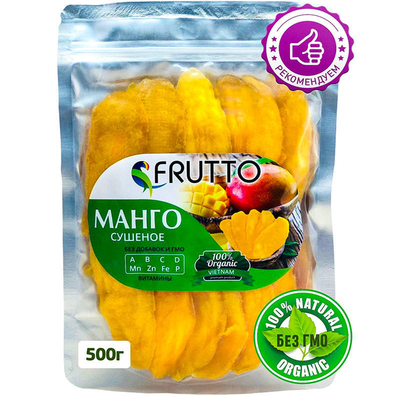 

Манго сушений Frutto 500г
