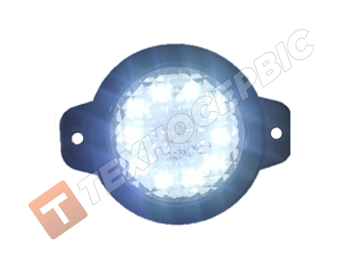 

Фонарь габаритов маркерный белый 10LED (пр-во Турция)