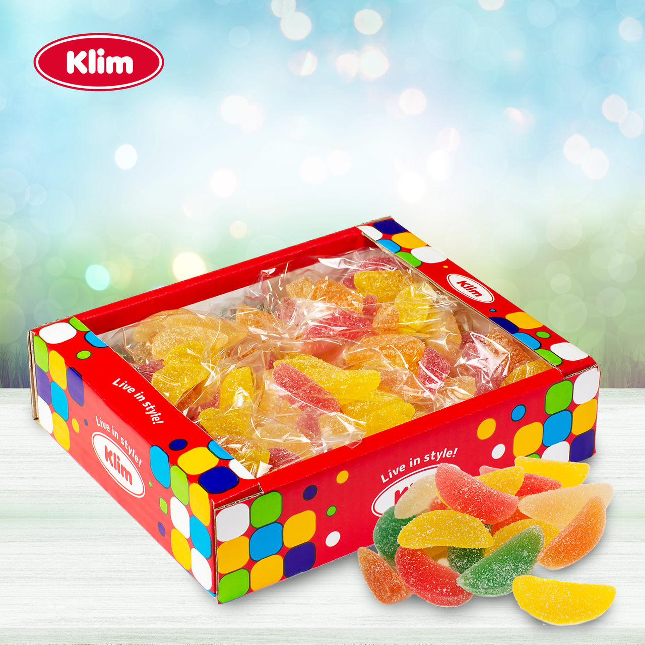 

Пектиновый мармелад в виде цитрусовых долек «Мармеладная страна» (1,7 кг)