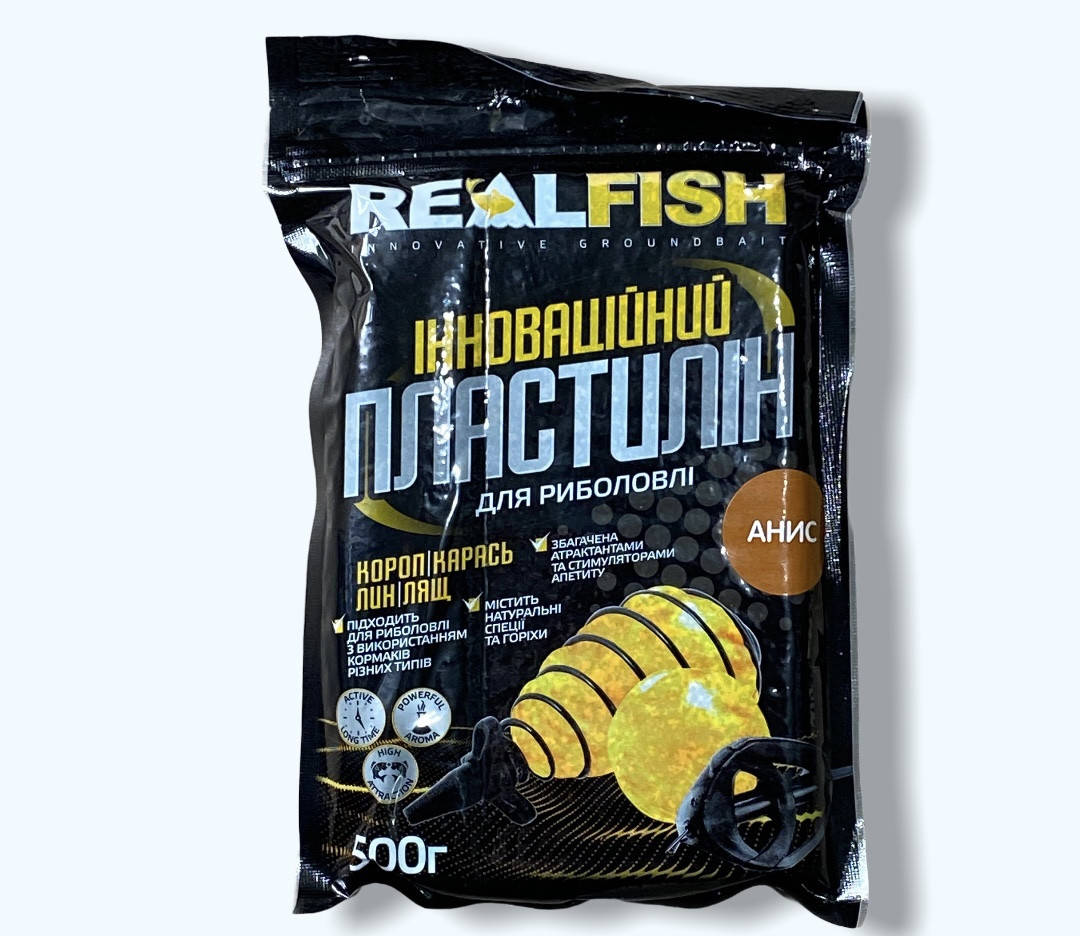 

Рыболовный пластилин прикормка Real Fish