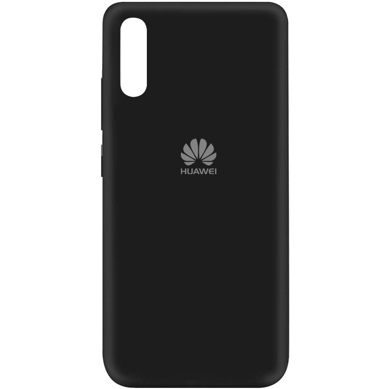 

Силиконовый чехол Silicone Cover на телефон Huawei P20 / Хуавей П20, Черный