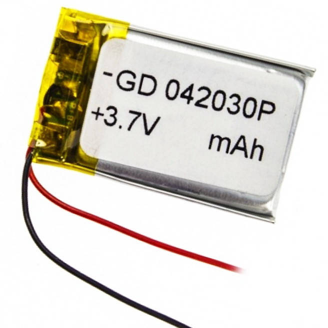 

Литий полимерный аккумулятор 042030 320mAh