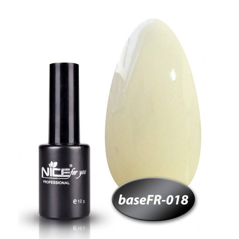 

Камуфлирующая база Base FR -018, Nice for you молочная, 12 мл