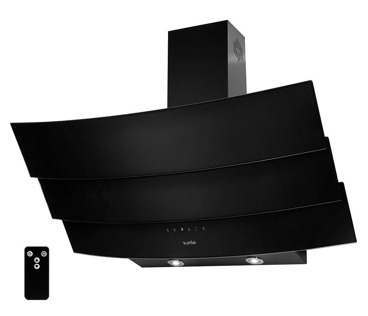 

Вытяжка RIALTO 90 BK (1000) TRC IT