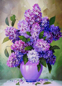 

Алмазная вышивка "Сирень ",цветы,букет,полная выкладка,мозаика 5d,наборы 30х40 см