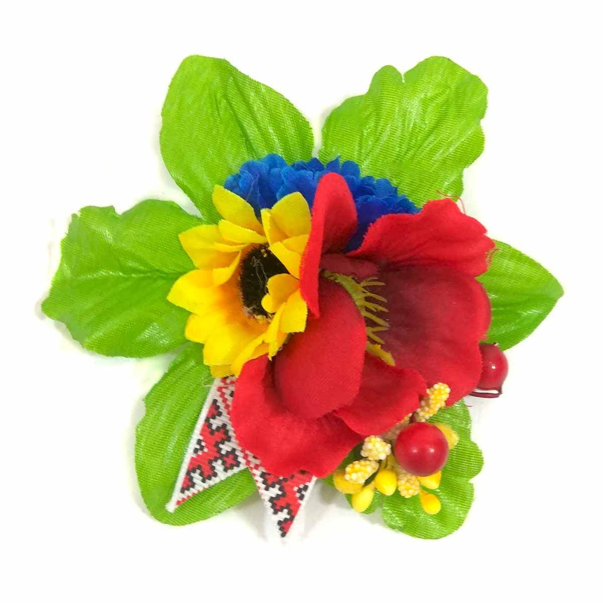 

Бутоньєрка заколка Польові квіти