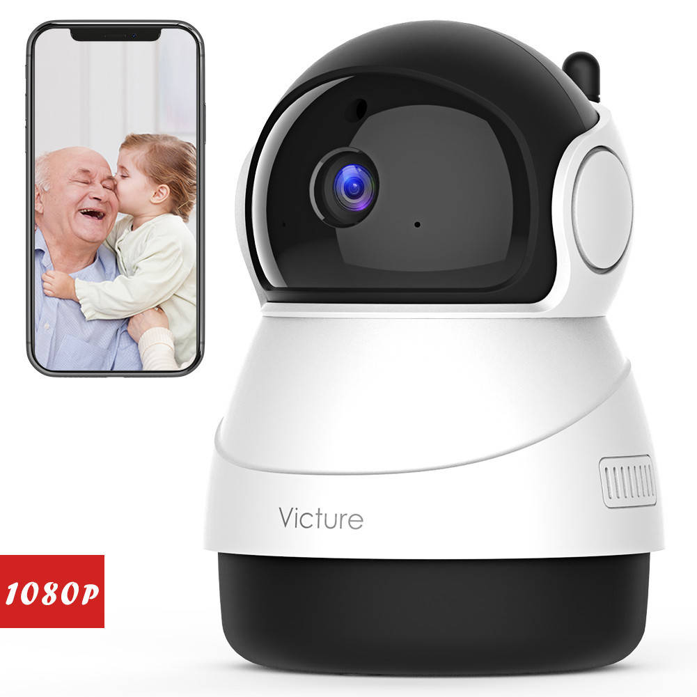

WiFi-камера для видеонаблюдения Victure PC530 1080P, 2.4G, поворот на 360º
