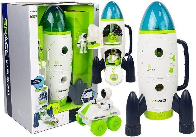 

Игровой набор для мальчика "Космический корабль" (свет, звук, 2 космонавта) Space 80104