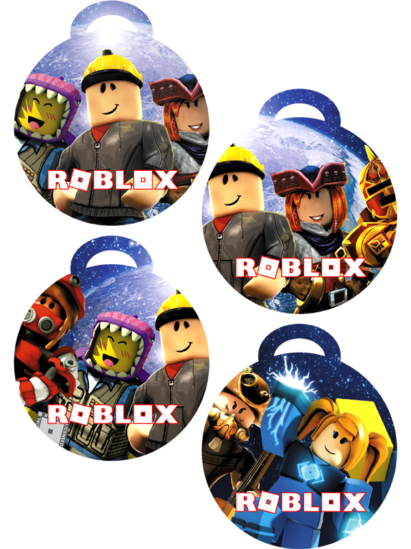 

Медальки/медали (10шт./уп.) "Роблокс" картонные тематические -малотиражные-