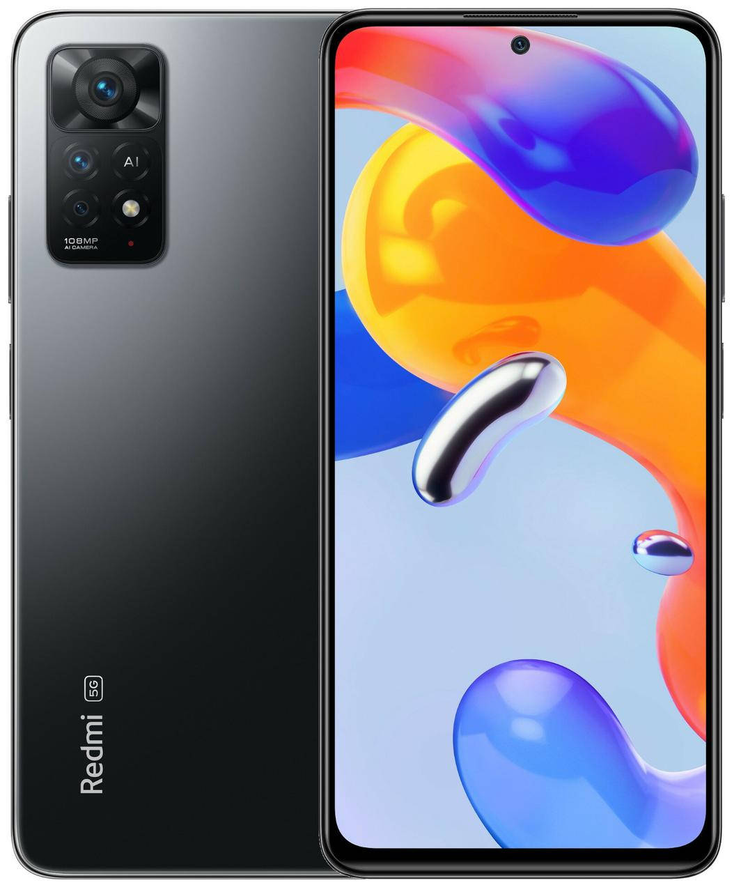

Смартфон Xiaomi Redmi Note 11 Pro 5G 8/128GB, Graphite Gray (Global, NFC, EU), Grey
