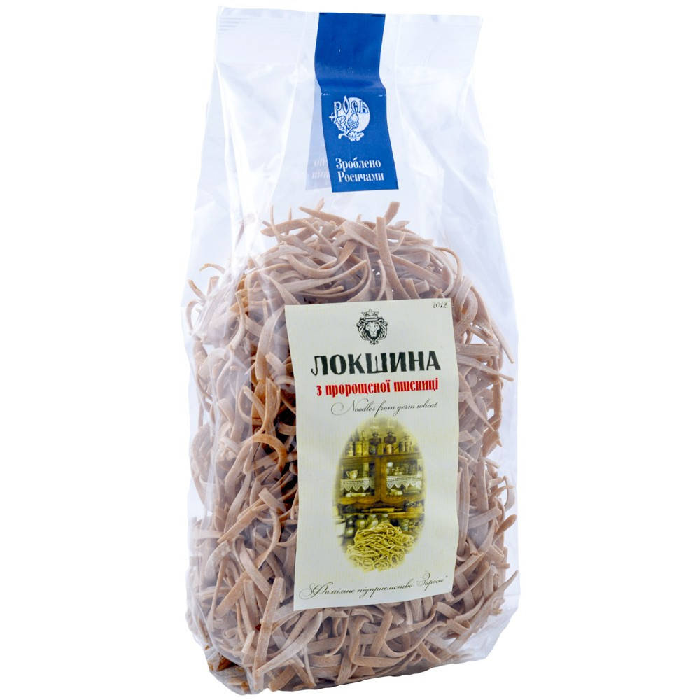 

Лапша из пророщенной пшеницы, 400 г, Рось