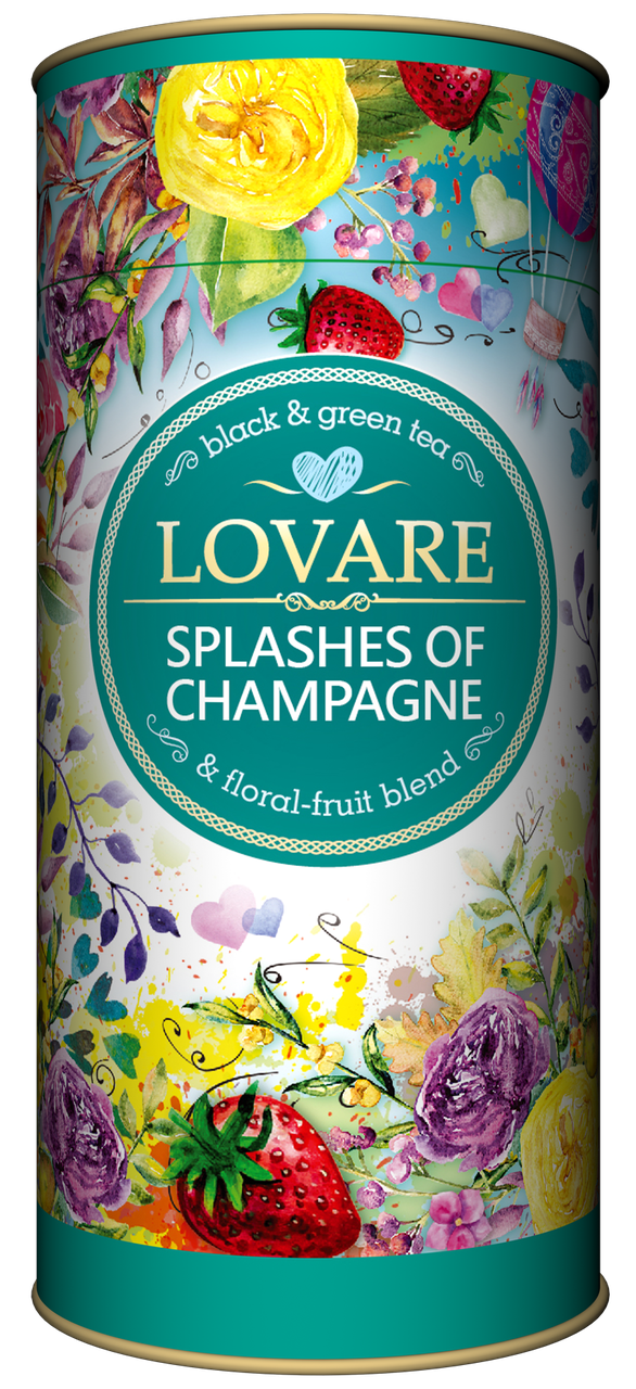 

ЛОВАРЕ Тубус Бризки шампанського *10 (шт) в ящике