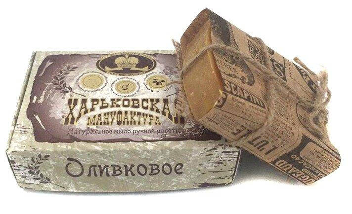 

Натуральное мыло "Оливковое", Харьковская мануфактура, 100 г