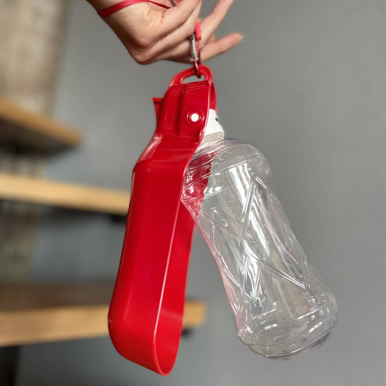

Поилка для собак Puppy Bottle 518мл. Красная, Красный