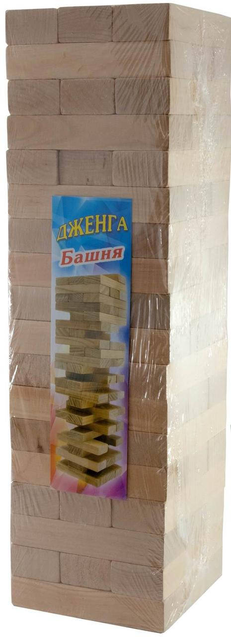 

Игра Дженга большая "Гигант", (54 бруска) (h - 43 см)