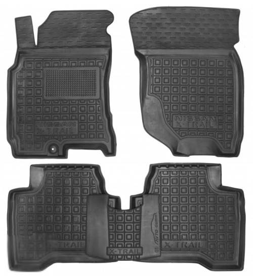 

Авто коврики в салон Nissan X-Trail T30 (2001>) (Avto-Gumm) автогум, Черный