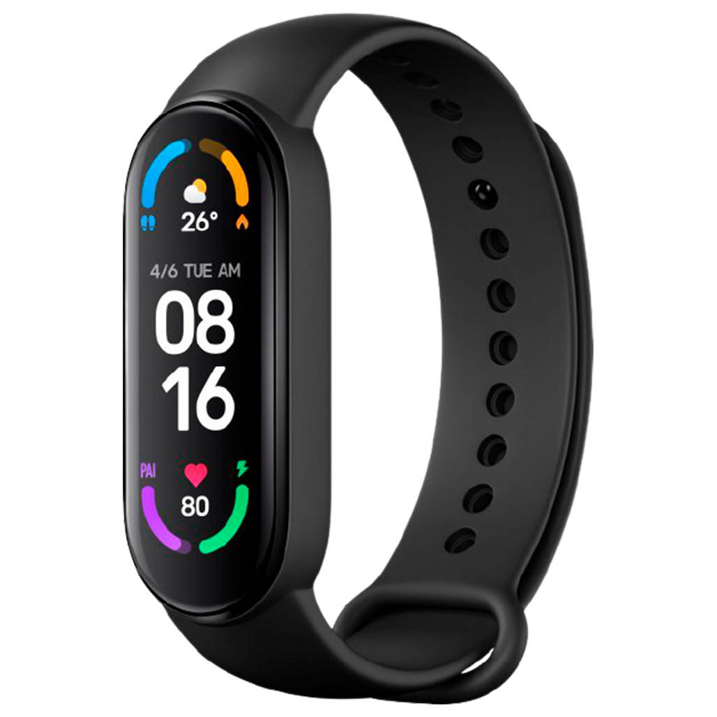 

Фитнес-браслет Xiaomi Mi Smart Band 6 NFC (Black) [61511]