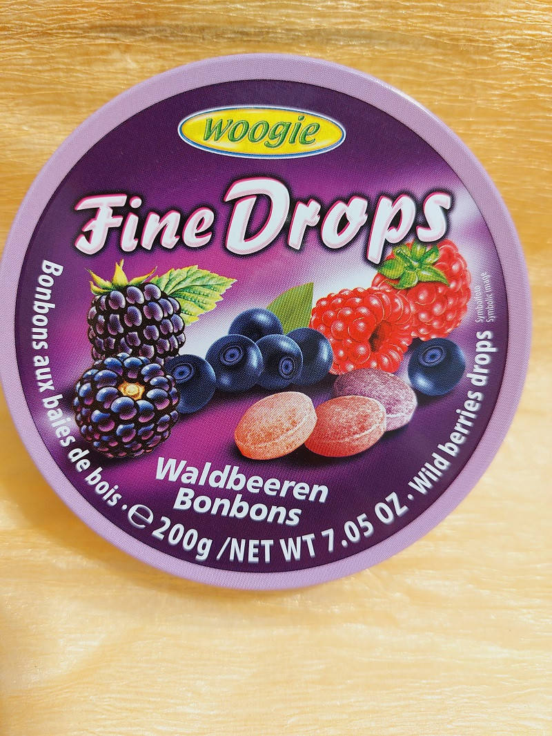 

Льодяники Fine Drops смак лісова ягода 200г