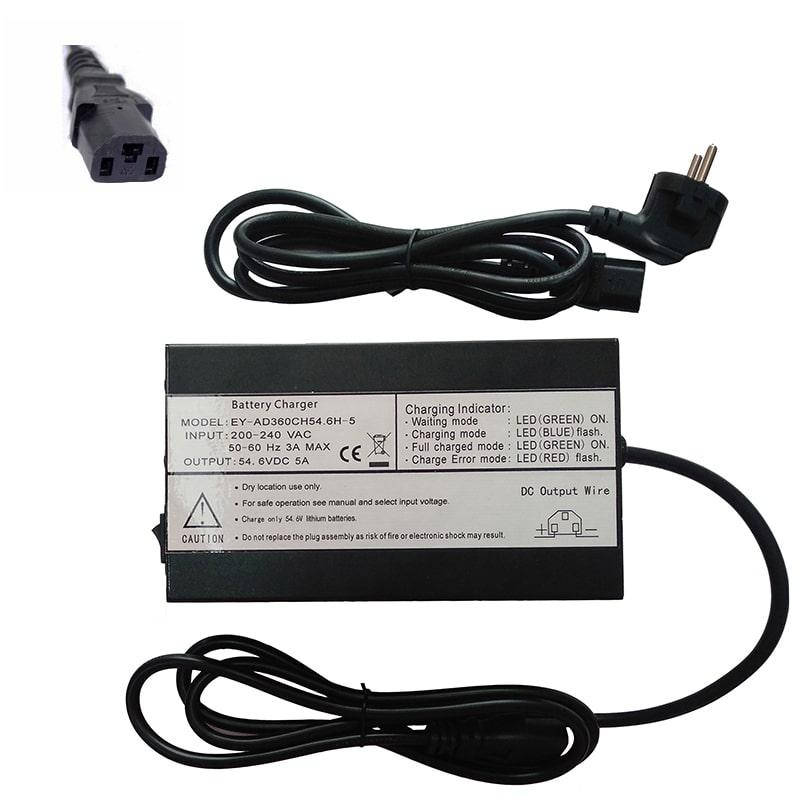 

Зарядное устройство 48В 5A для литий-ионных аккумуляторов