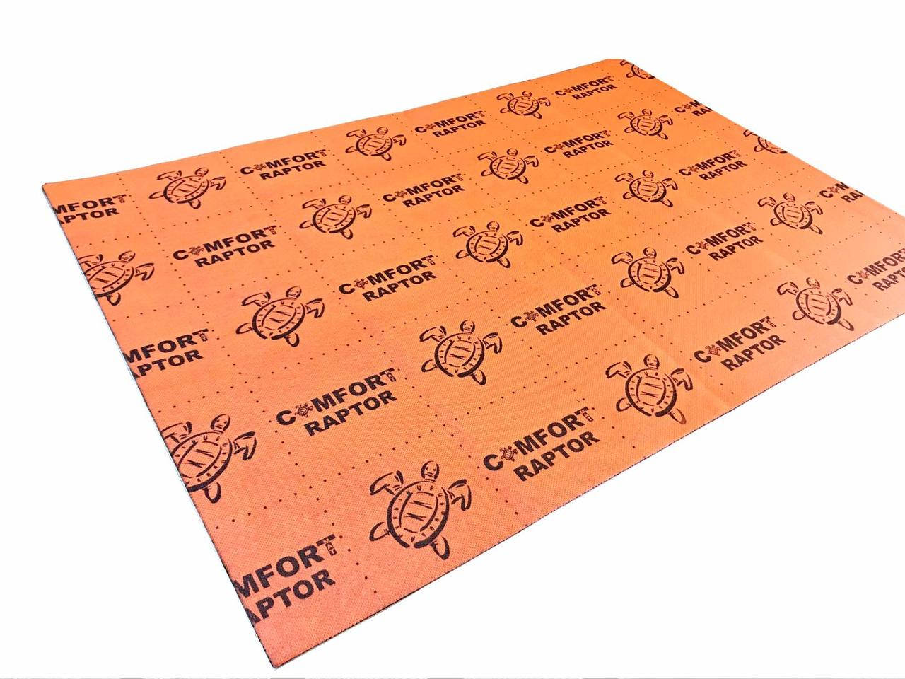 

«Comfort Mat» Raptor Звукопреломляющая мембрана (700Х500) 4,0мм