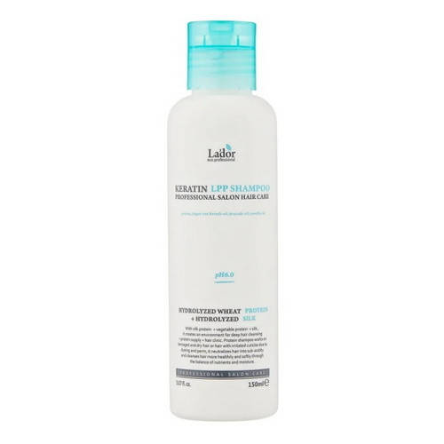 

Бессульфатный кератиновый шампунь для волос La'dor Keratin LPP Shampoo PH 6,0 (150 мл)
