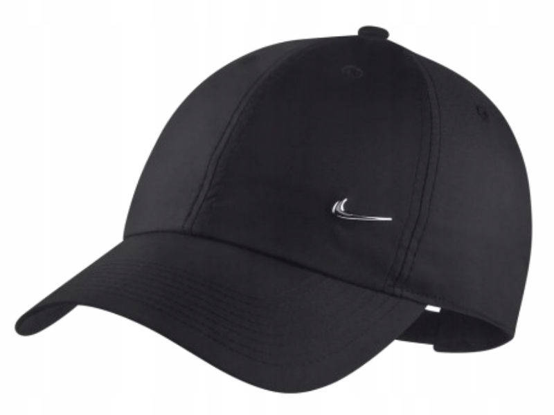 

Кепка-бейсболка Nike Heritage 86 Metal Swoosh Cap черная (943092-010), Черный