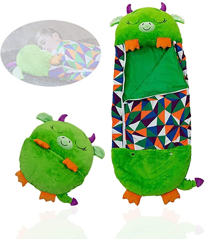 

Детский спальный мешок-игрушка подушка Дракончик Sleeping Bag Dragon