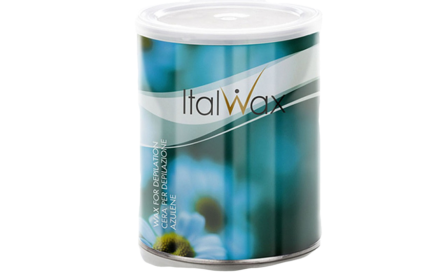 

Теплый воск в банке для депиляции ItalWax, Азулен, 800 мл