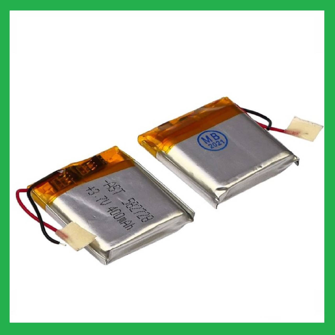 

Литий-полимерный аккумулятор Li-pol 582728P, 400mAh 3.7V 1 шт.