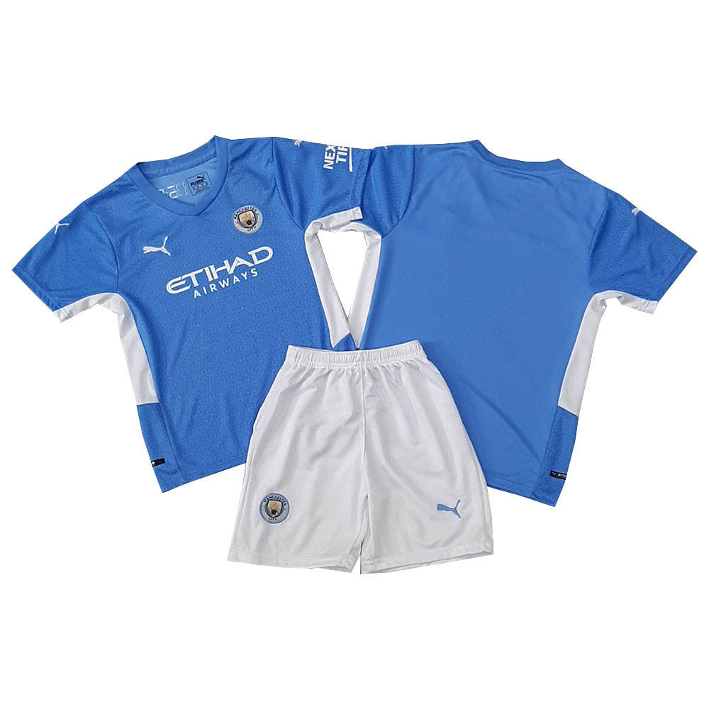 

Детская футбольная форма Манчестер Сити сезон 21-22 г 134-140