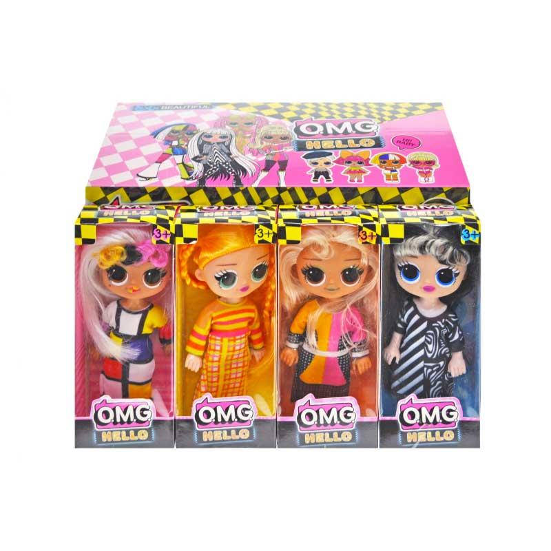 

Лялька "L.Q.L O.M.G Lights Dazzle Fashion", світиться в темряві, в блоці 12шт, 1143-4 р.42*36*5см *