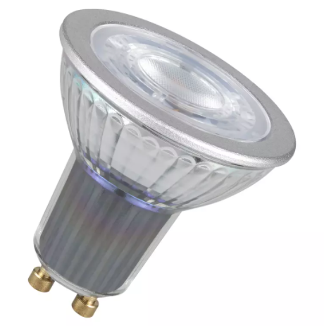 

Лампа светодиодная 9,6W, 230V, 750lm, 3000K, 1280cd, GU10, DIM Osram [4058075609174] Осрам LED PAR16