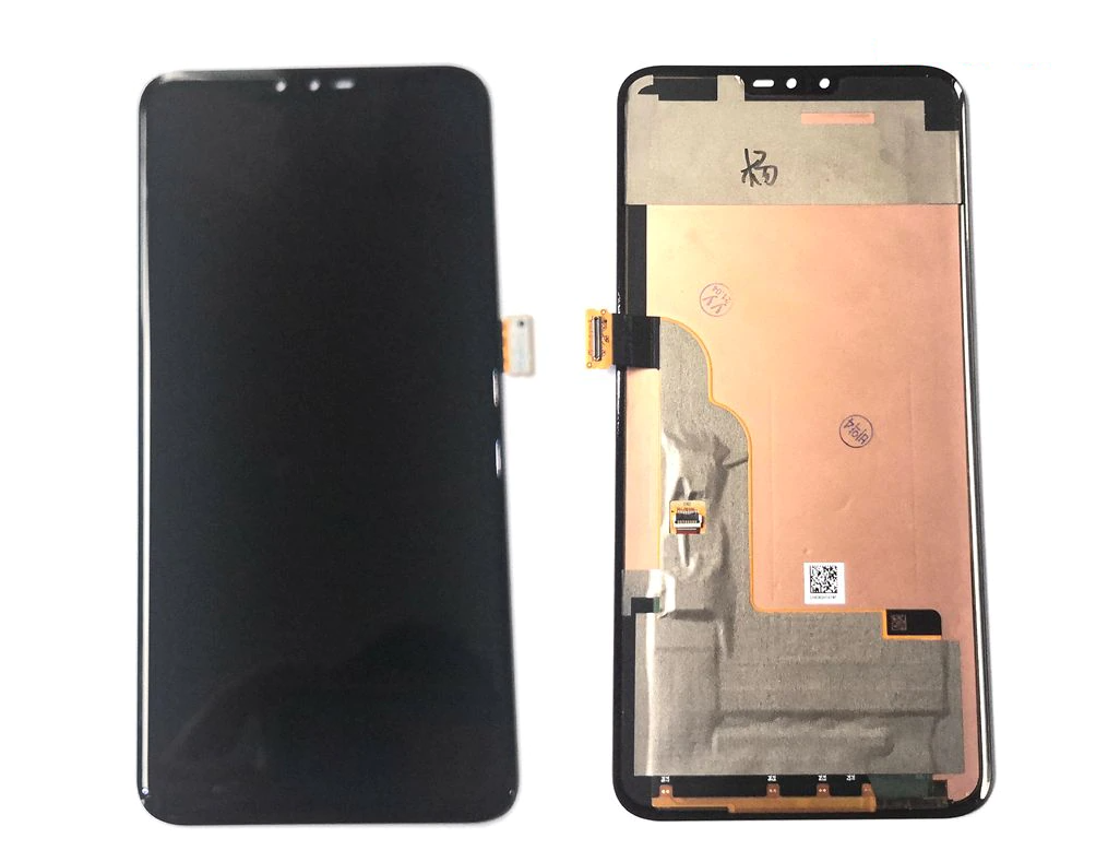 

Дисплей (модуль) + тачскрин (сенсор) для LG V40 ThinQ V405 V409N | V50 ThinQ 5G V500 (черный цвет, OLED)