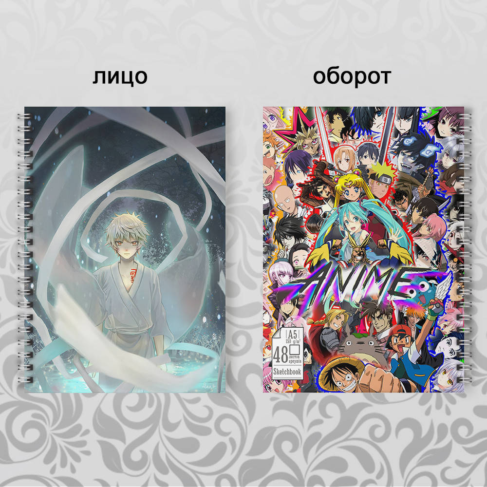 

Скетчбук Аниме Noragami 061