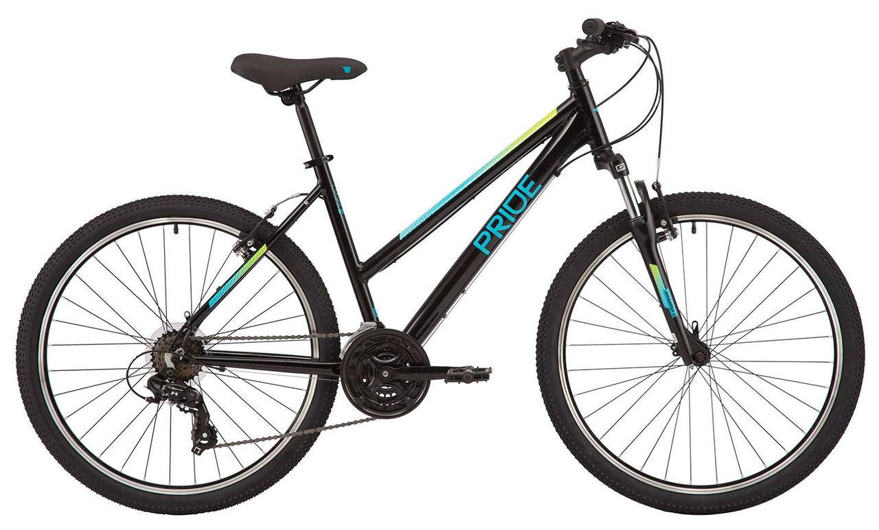 

Велосипед 26" Pride STELLA 6.1 (2022) BLK/TORQ XS