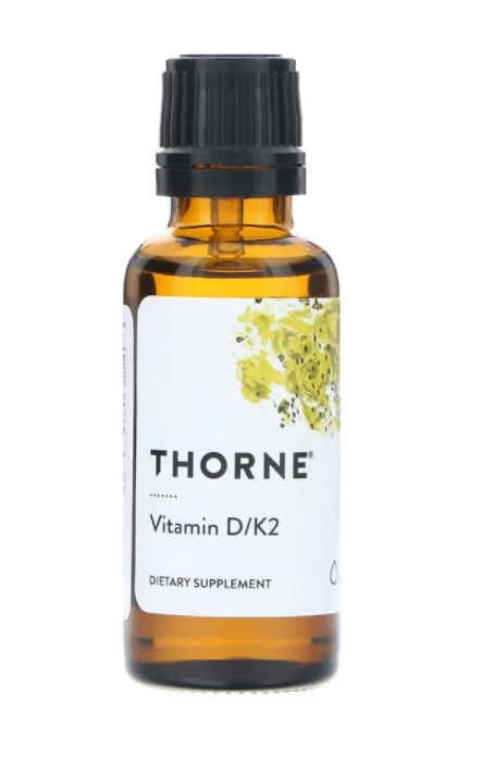 

Витамин Д и К2, Thorne Research, 30 мл. (THR-50001)